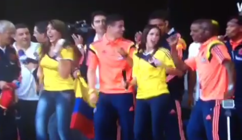 VM, Bogota, Colombia, James Rodríguez, Brasilien, dans